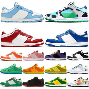 2021 Top Quality Low Chunky UNC Skateboard Mens Running Shoes Universidad Red Kentucky Chicago Brasil Día de San Valentín Hombres Plataforma Mujeres Zapatillas de deporte Tamaño 36-45