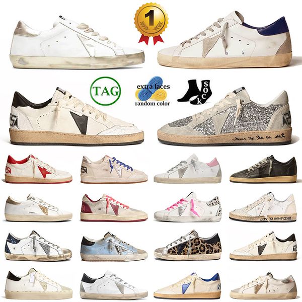 golden goose sneakers women shoes ggdb Plataforma masculina de diseñador superior Italia sucia y Antigua loafers masculinos al aire libre 【code ：L】