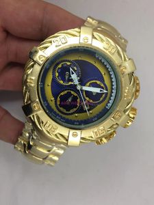 2021 Top horloge Heren Mode Luxe Horloge Gouden Grote Dial Datum Klassieke Stijl Designer Heren Polshorloge
