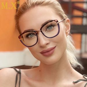 2021 Trends Office Eye Anti Blue Light Computer Dames Blokkeren Gaming Brillen Frame Decoratieve bril W609