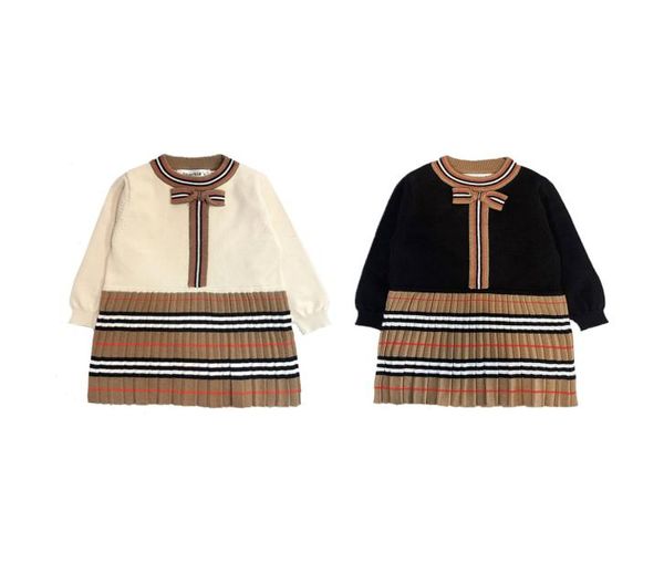 Robes tendance pour petites filles, tenue de printemps de styliste pour nouveau-né, vêtements mignons pour petites filles, 2021, 2986571