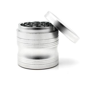 2021 Unique Design Silver Color Grinders Détecteur de fumée de tabac en métal meulage fumer Grinder Fit Dry Herb