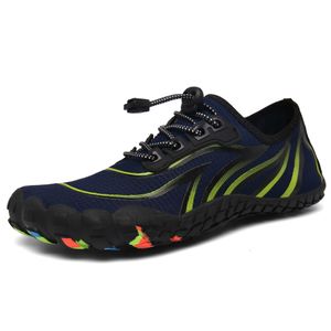 2021 Unisex al aire libre deportes acuáticos natación senderismo Upstream Beach zapatos mujeres hombres Aqua zapatos zapatillas para pareja de talla grande 35-46 Y0714