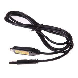 2021 USB Data Charger-kabel voor Samsung Camera ES65 ES70 ES63 PL150 PL100 1.5m Camara oplaadkabel zwart