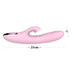 2021 Vibrator Sex Toys Produits pour adultes flirter femelles Orgasm Artefact Pièces intimes Dispositif de masturbation Femme peut brancher Electr2310995