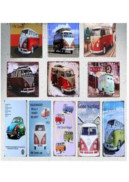 2021 Vintage Home Decor Brand Car Bus Combi Wagon Metal Signes peinture Affiche Art Garage Pub Bar Salle d'étain Plaque en métal Plaque Taille 7841257