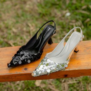 2021 coins sandales pour femmes talons hauts sandales Femmes Chaussures d'été Chaussures Femme Platform Sandales plus taille 35-43 J240419