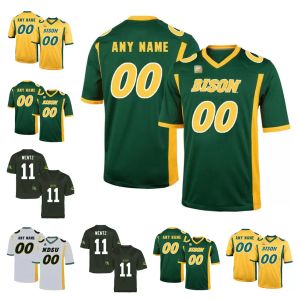 2021 Gentz ​​Bison Jersey Lance Dunn Dimitri Williams Adam Cofield Ty Brooks North Dakota State State Football Jerseys Customé