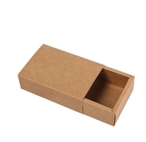 Boîte d'emballage de macarons, Type tiroir, boîte à gâteaux, cuisson au chocolat, boîte-cadeau, 4 couleurs disponibles, vente en gros, 6 pièces, 2021