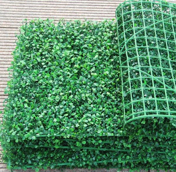 2021 gros gazon artificiel tapis de buis en plastique arbre topiaire Milan herbe pour jardin, maison, magasin, décoration de mariage plantes artificielles