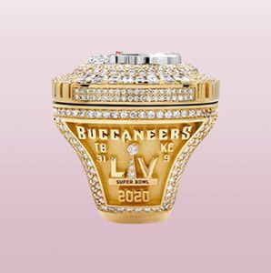 2021 Wholesale Tampa B ay 2020-2021 Buccaneer S Ring Taille 9-14 Fan Gift Wholesale Drop Shipping8843539