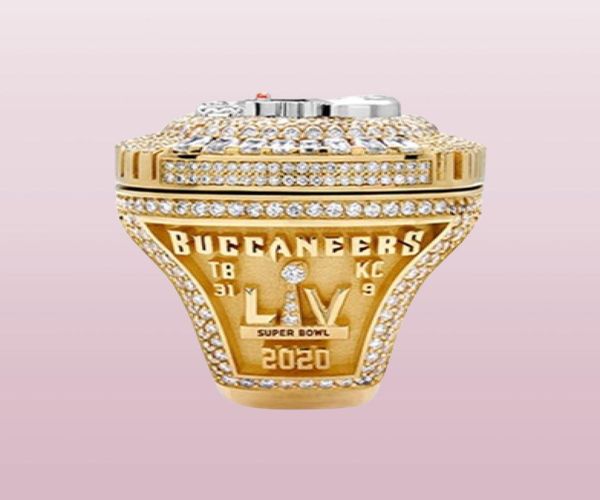 2021 Wholesale Tampa B ay 2020-2021 Buccaneer S Ring Taille 9-14 Fan Gift Wholesale Drop Shipping8429246