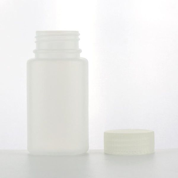 2021 botella de boca ancha 125ml botella de plástico pe botella cápsula cápsula de boca ancha productos de salud píldora grande
