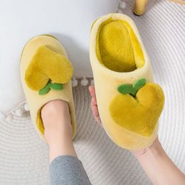 2021 Wintermode Mooie pluche slippers indoor comfortabele massage rustige katoenen schoenen Een verscheidenheid aan kleuren