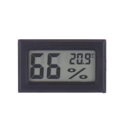 2021 Wireless LCD Digitale indoor thermometer Hygrometer Mini Temperatuurvochtigheid Meter Zwart Wit5401573