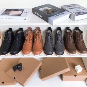 con caja de alta calidad para mujer, hombre, botas, para mujer, para hombre, diseñador de botas para botines, plataforma de lujo, negro, marrón, invierno, tobillo, camput, chukka para martin martins marten martens