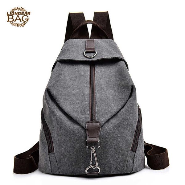 2021 Femmes Toile Sac à dos Preppy Style Style School School School Scole Sac Ordinateur portable Top Qualité Toile Sans Toile Mochila Bolsas Drop Ship Q0528