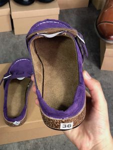 2021 Mujeres Sandalias de la moda Sandalias de moda zapatillas planas con hebilla botines de botella de leopardo diapositivas de verano playa zapatos casuales tamaños grandes calidad superior Q7