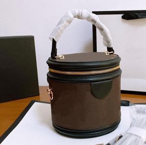 Sacs à main pour femmes, sacs à main de styliste, étui à cosmétiques de qualité, sac à bandoulière seau, paquet cylindrique