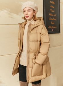 2021 femmes manteau d'hiver épais vers le bas veste poche coton chaud à capuche pâte taille longue mode haute qualité en gros bon