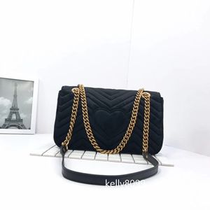 2021 Vrouwen Fluwelen Mormont Tassen Designer Chain Classic Crossbody Messenger Schoudertas 3 Grootte 8 Kleuren Kies