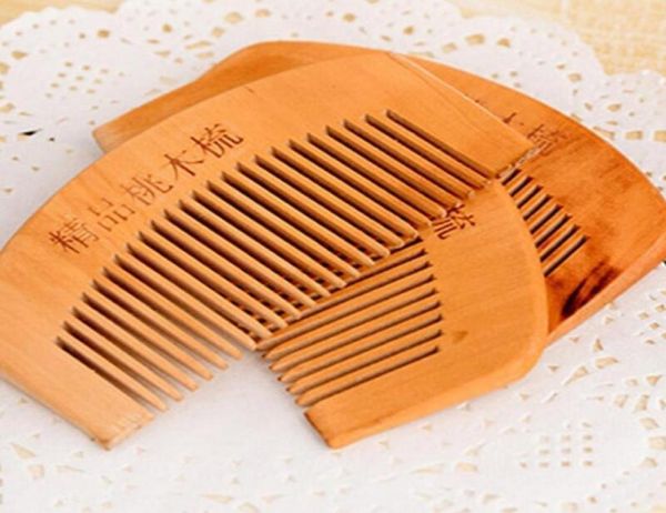 Peigne à barbe en bois personnalisé, peigne à cheveux en bois gravé au Laser pour hommes, toilettage LX746776111852876019, 2021