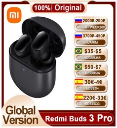 2021 Xiaomi Redmi Buds 3 Pro Versión global TWS Auriculares Bluetooth Auriculares inalámbricos 35dB ANC Dispositivo dual Redmi Airdots 3 Pro1634716