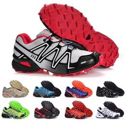 2023 Zapatillas Speedcross 3 zapatos casuales hombres caminar al aire libre zapatos deportivos Speed Cross zapatos de senderismo Zapatillas tamaño 40-46