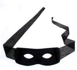 2021 Zorro Masquerade Masker Nieuwe Volwassen Kind Half Gezicht Oog Maskers Cosplay Prop Halloween Feestartikelen Zwart 1 7LY