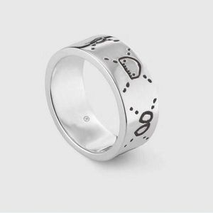 2021Liefde Schroef Ringen Klassieke Luxe Designer Voor Vrouwen Mannen Band Ring Roestvrij Staal Zilver Goud Rose Vrouw Sieraden Gift243A