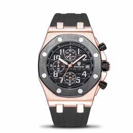 2021Luxury Vracht Populair nieuw product Kisdun Standard Fashion Rubber Watch met luxe multifunctionele sport waterdichte Lei220F