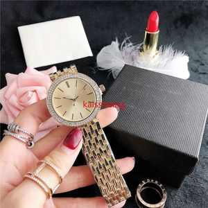 2021M Ours De Luxe Classique Dames Marque Montres Femmes Montre À Quartz En Acier Inoxydable Bande Bracelet Montre-Bracelet Reloj De Noël Gift1