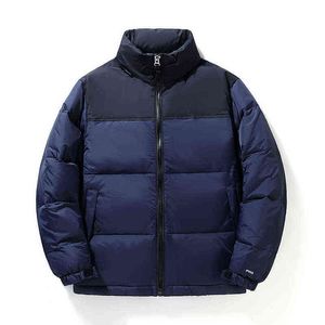 2021 Jaqueta masculina branca de penas de pato quente grossa jaqueta masculina casual de alta qualidade casaco térmico de inverno masculino G1115
