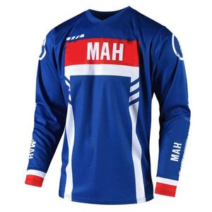 2021MOTO equipo uniforme de fábrica motocicleta montar camiseta de manga larga de poliéster de secado rápido de talla grande se puede personalizar 191H