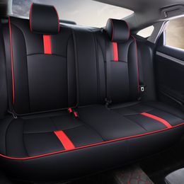 2021 neue stil Custom auto Sitzbezüge Für Honda Select Civic luxus leder auto Sitz Wasserdicht Antifouling schützen set slip inter284G
