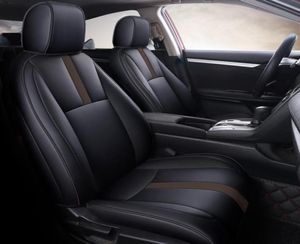 2021 Couvertures de siège d'auto personnalisé de style de style pour Honda Select Civic Luxury Leather Auto Seat étanche antifouling antifouling set slip inter5142592