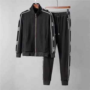 2021SS Hommes Survêtement Sweatshirts Costumes De Luxe Costume De Sport Hommes Sweats À Capuche Vestes Manteau Homme Designer Survêtement Survêtements Sportswear 2286J T220809