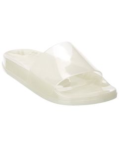 2021ss Mens Femmes Unisexe Sport Piscine Pantoufles Appartement Blanc Transparent Caoutchouffe de caoutchouc Sandales Glow dans une sandale sombre Taille de la sandale Euro 35-46