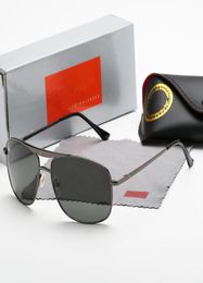 2021Sunglasses Eyewear Sun Glazen Heren Dames Bruine Komen Blk Metal Frame Donker 60 mm Lenzen For7947178