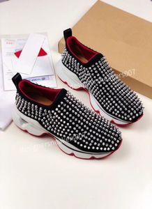 2021De man Trainer Black Tan Men Speed Traner Sock Sneakers Casual Shoes Lopers schoenen YZ1905278197441