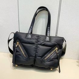 2021Women's tassen hoge kwaliteit nieuwe schoudertassen stijl Koreaanse mode gevoerde et spatie katoen air tas mitsger handtassenalwk