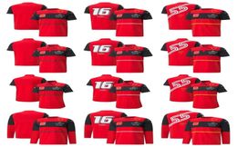 2022 1 Motorsport T -shirt Red Team Racing T -shirts Auto -fans Casual merk T -shirts Summer Car Logo Jersey Shirts 7688556