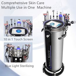 2022 10 en 1 beauté multifonction humide cristal de diamant aqua peel hydro dermabrasion machine de soins du visage