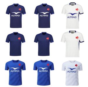 2022 2023 2024 France Super Jerseys 23/24/25 Maillot de Rugby French Polo Boln Shirt Men Size S-5XL
