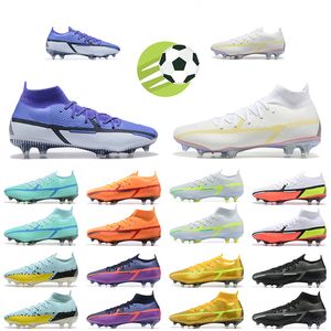 2022-2023 Scarpe da ginnastica 3D Scarpe da calcio Dynamic Fit Elite Fg Soccer 2022 Er Mens Phantom Gt2 First Main Shock Wave Recharge Rawdacious Motivation Pack