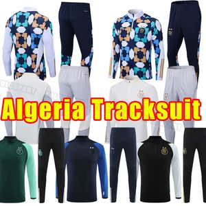 2022 2023 ALGERIE SOCCER SOCKESSUITS 22 23 Mahrez Brahimi Bennacer 2 Star Algeria Special Jersey Men Maillot de Football Shirts Training Uniforme à manches longues Pantalons