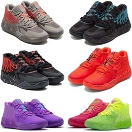 2022 2023 Chaussures de basket-ball Baskets Sports Black Blast City Red Lamelo Ball 1 Mb.01 Hommes Lo Ufo Not From Here City