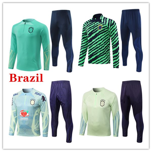 2022 2023 brésil survêtement maillot de football 22 23 G.JESUS COUTINHO brasil Camiseta de futbol RICHARLISON Brésil maillot de football homme et enfants garçons survêtement