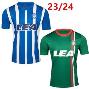 2023 2024 Deportivo Alaves voetbalshirt 23 24 Camiseta de futbol LEJEUNE DUARTE ABQAR RIOJA SYLLA DE LA FUENTE ALKAIN GURIDI mannen voetbalshirt