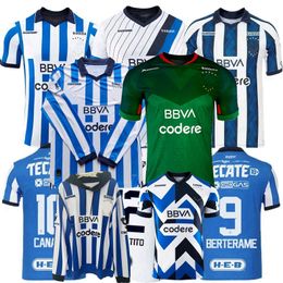 2023 2024 CF Monterrey CANALES voetbalshirts 22 23 24 Rayados R.FUNES MORI E.AGUIRRE MEZA R.AGUIRRE ROMO G.BERTERAME V.GUZMAN voetbal heren dames en kindershirt